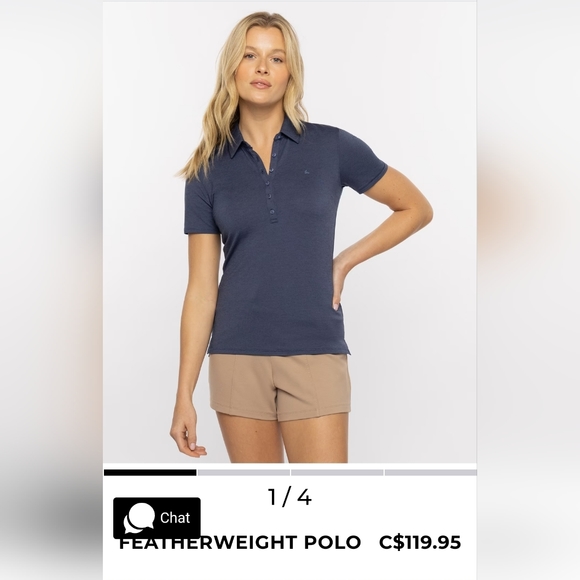 Travis Mathew Women's Featherweight Golf Polo - Picture 2 of 4